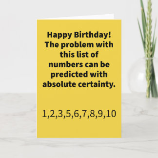 Carte Conclusion Amusante de Quatre Drôles d'Anniversair