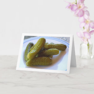 Carte Concombres, Gherkins