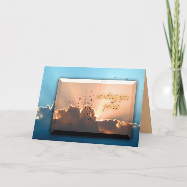 Carte Condoléances (Devant)