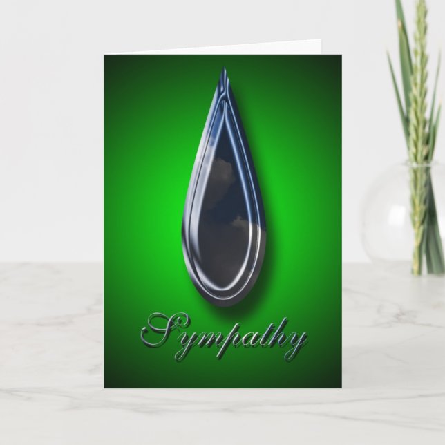 Carte Condoléances (Devant)