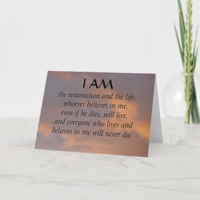 Carte Condoléances (Devant)