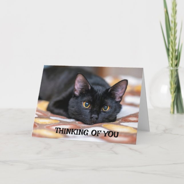 CARTE *CONDOLÉANCES* (Devant)