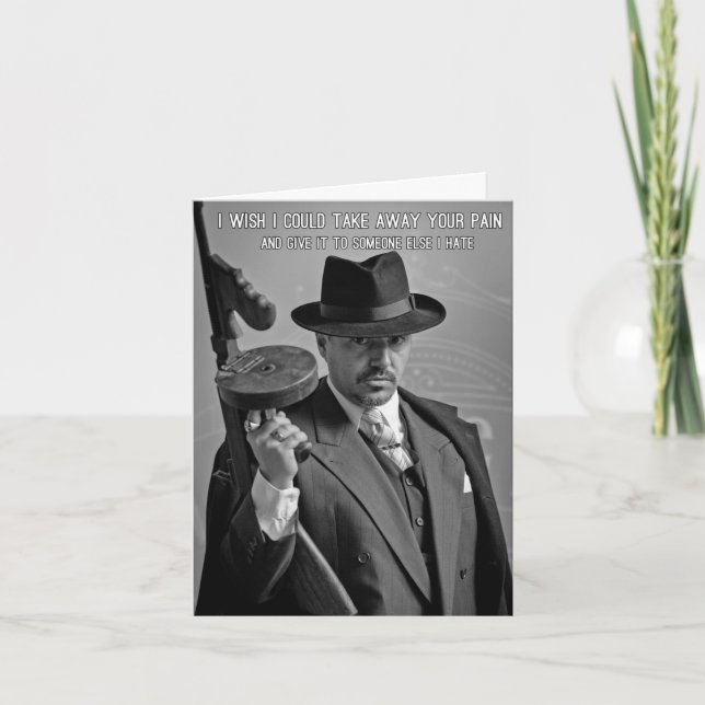 Carte Condoléances - design par demande (Devant)