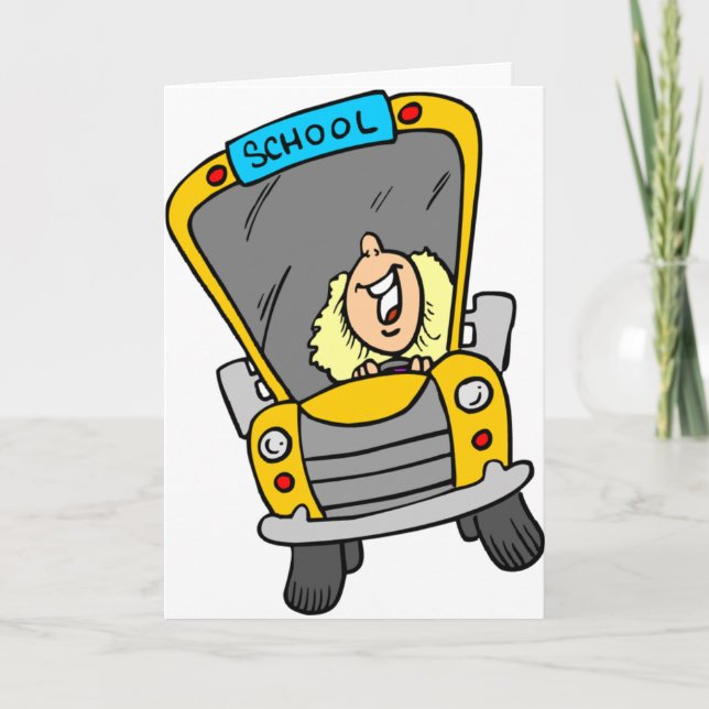 Carte Conducteur de bus scolaire (Devant)