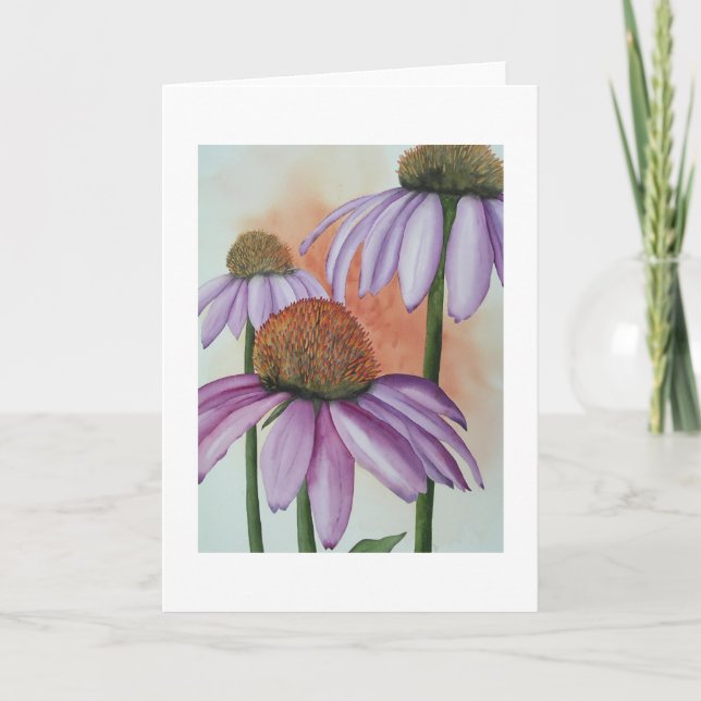 Carte Coneflowers (Devant)