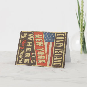 Carte Coney Island New York