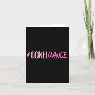 Carte Confiance - Danse - Pour Les Danseurs - Danser Mot