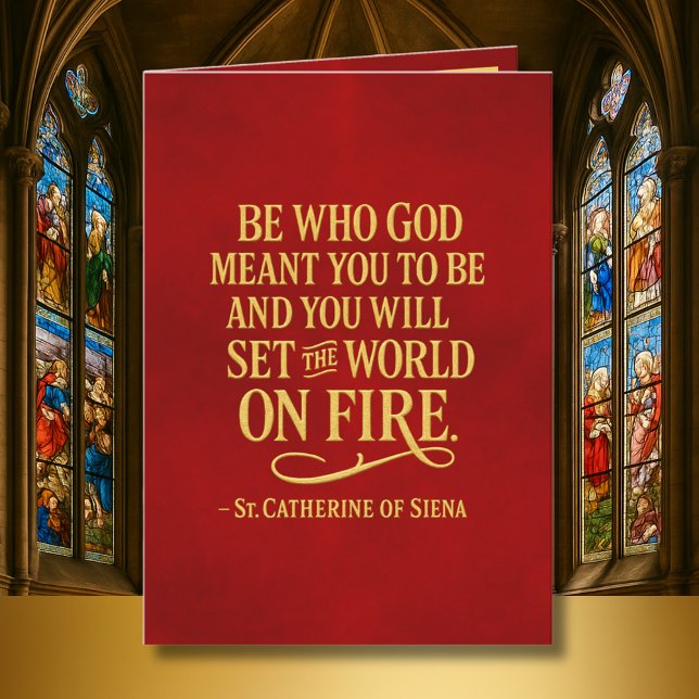 Carte Confirmation de Catherine Siena pour Set the World (Créateur téléchargé)