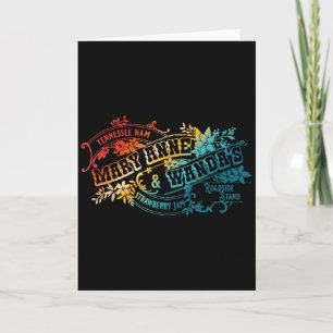 Carte Confiture de fraises drôle Tennessee-ham Mary Anne