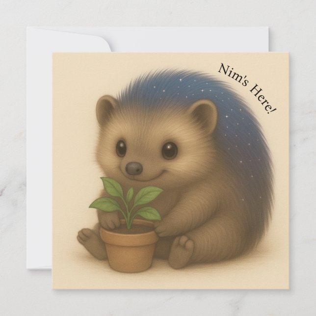 Carte Confort Personnalisable Nim Gardens (Devant)