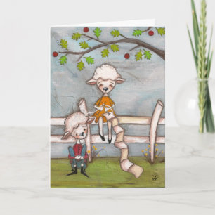 Carte Confortable et confortable - Anniversaire CArd