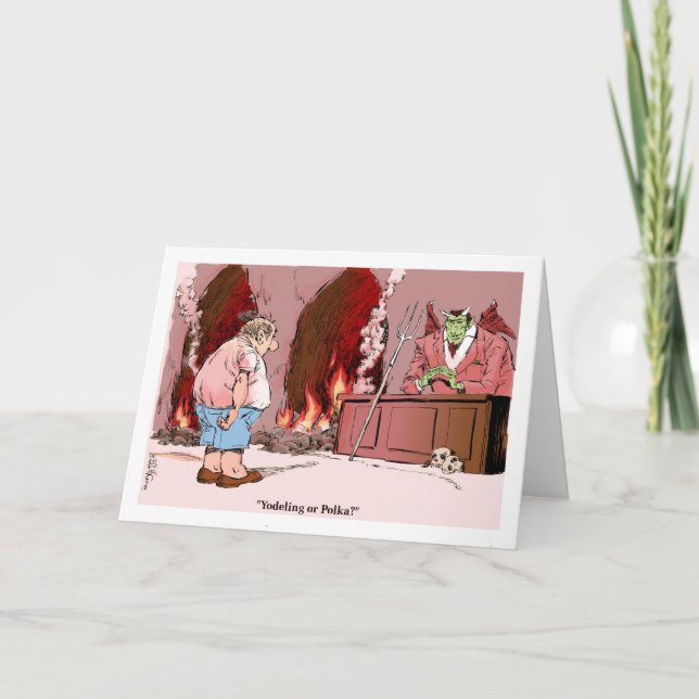 Carte Congrats de bande dessinée sur l'obtention du (Devant)