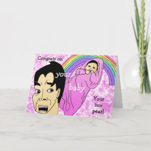 Carte Congrats sur votre bébé
