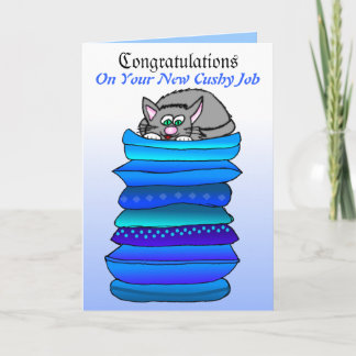 Carte Congrats sur votre nouveau travail pépère