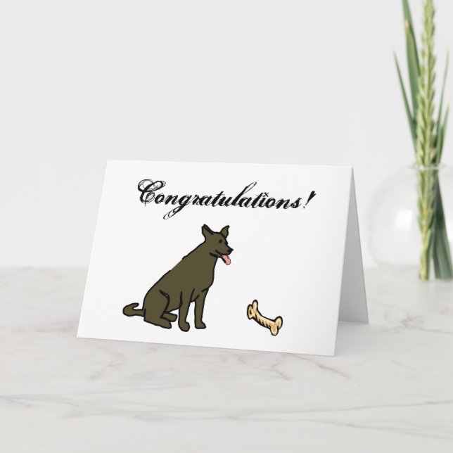 Carte Congratulations On your new family Member Card (Devant)