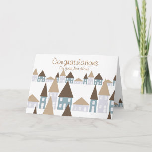 Carte Congratulations on your new home