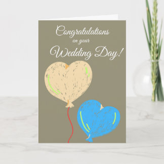 Carte Congratulations on Your Wedding Day