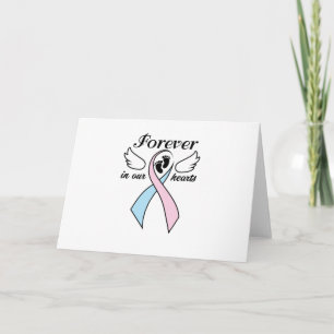 Carte Conscience de la perte de la grossesse pour les bé