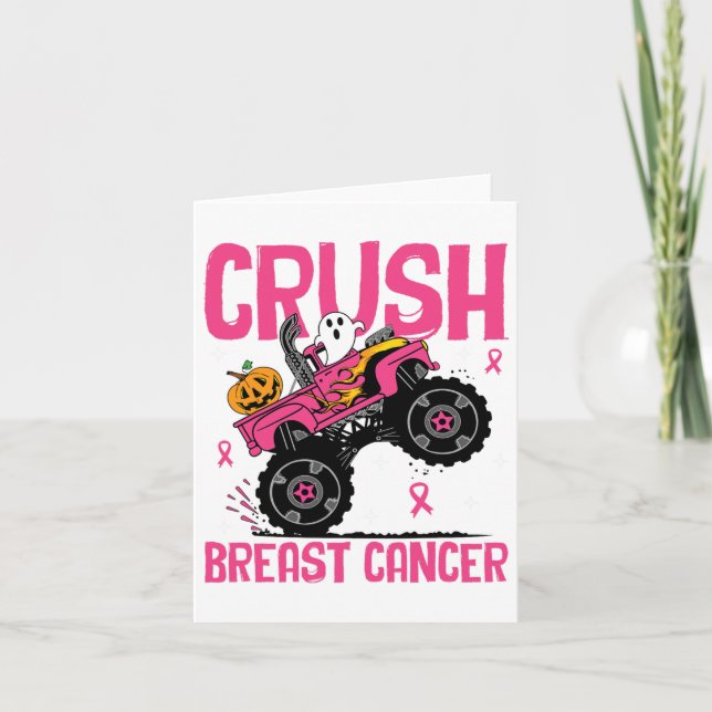Carte Conscience du cancer du sein en cas d'écrasement M (Devant)