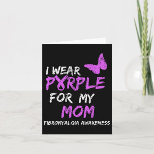Carte Conscience Je Porte Le Violet Pour Ma Mère 4