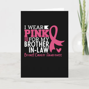 Carte Conscientisation au Cancer du Sein Soutien pour Be