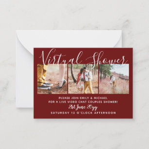 Carte Conseil 100 Mariage PHOTO de douche virtuelle Budget Conve