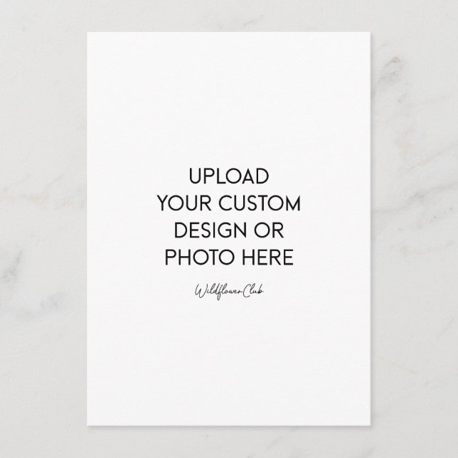 Carte Conseil 4,5" x 6,25" (Devant)