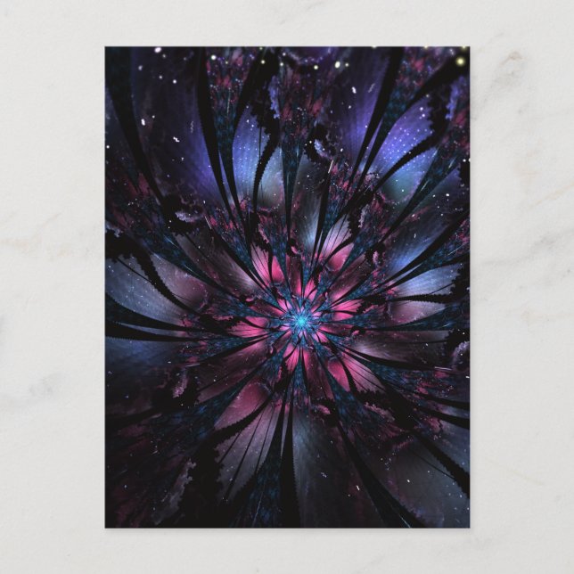Carte Conseil Abstract fractal flower design (Devant)
