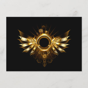 Carte Conseil Ailes steampunk