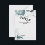 Carte Conseil Aquarelle turquoise Croquis Mariage Date Nuit Cons<br><div class="desc">Cette carte Sketch Mariage Date Night Advice Turquoise aquarelle fournit un palais neutre pour un mariage côtier décontracté fleuri ou rustique. Avec ses silhouettes florale minimalistes, ses fleurs minimales et ses fleurs sauvages aux tons océaniques bleu marine, bleu et turquoise, cette calligraphie simple mais mélodique au design de croquis peint...</div>
