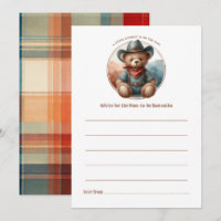 Baby Shower du Petit Cow-Boy Rustique