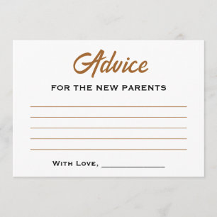 Carte Conseil Baby shower Nous Pouvons Attendre Teddy Bear Heart