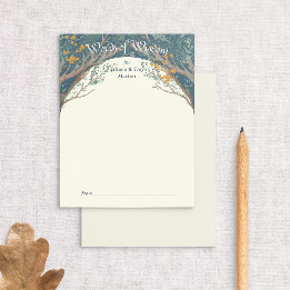 Carte Conseil Boîtier de Baby shower Storybook Woodland Friends