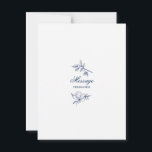Carte Conseil Branche minimaliste des fleurs de bouquet nuptiale<br><div class="desc">Mini-Sketched Bridal Bouquet Flowers Branch Advice Card : Petites fiches conseils pré-remplies par vous avec des questions simples et amusantes en même temps. Vos invités laisseront un message, une pensée et une attention et le glissent dans son enveloppe (à condition). Un petit geste pour vos invités qui se trouvent souvent...</div>