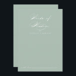 Carte Conseil Calligraphie blanche verte Mariage Paroles de sage<br><div class="desc">Cette calligraphie verte blanche et mariage des mots de sagesse conseil carte est parfaite pour un mariage rustique. Le design sobre et élégant présente une typographie de script classique et sophistiquée dans un arrière - plan vert. Ces cartes sont parfaites pour un mariage, une douche nuptiale, un baby shower, une...</div>