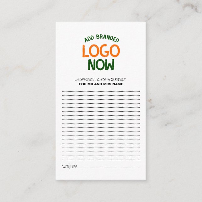 CARTE CONSEIL CLIENT SIMPLE CONTEMPORAIN PROPRE BLANC MODE (Devant)