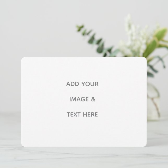 Carte Conseil Create Your Own white  (Debout devant)