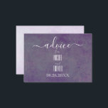 Carte Conseil Créez Votre Propre Texture De Grunge Violet<br><div class="desc">Créez votre propre carte de conseil en texture violette et sur mesure Visitez notre boutique pour obtenir plus de coordination mariage et événements spéciaux,  décors et faveurs!</div>