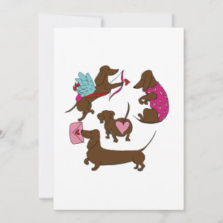 CARTE CONSEIL DACHSHUNDS CUPID