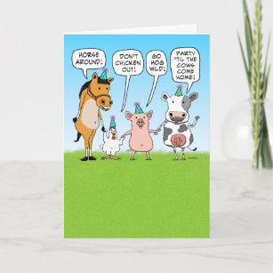 Drole Cheval Cartes D Anniversaire Zazzle Drole Cheval Cartes D Anniversaire Zazzle