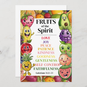 Carte Conseil Fruits de l'Esprit