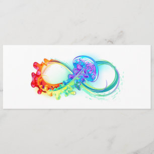 Carte Conseil Infinity avec Rainbow Jellyfish