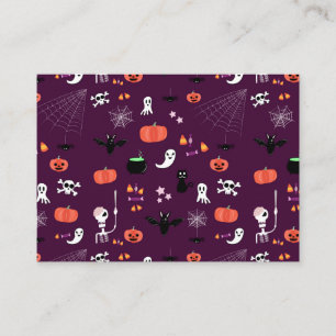 Carte Conseil Jolie Halloween créatif et effrayant