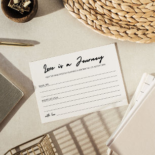 Carte Conseil L'amour de l'écriture moderne est une Fête des mar