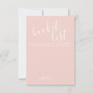 Carte Conseil Liste des segments de Mariage de script moderne