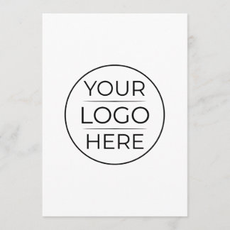Carte Conseil Logo de marque d'entreprise moderne