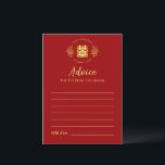 Carte Conseil logo floral rouge mariage chinois double bonheur<br><div class="desc">Fais-le à toi ! Vous pouvez customiser la conception en ajoutant vos noms et votre date de mariage, etc. Vous êtes également invités à me contacter pour tout design spécial qui est unique pour vous. Symbole de bonheur double et décorations rouges sont les objets à ne pas manquer pour les...</div>