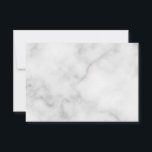 Carte Conseil Mariage Marbre blanc vide<br><div class="desc">Ajoutez une touche personnelle à votre mariage avec un élégant élégant conseil en marbre blanc mariage et carte de voeux. Parfait pour mariage,  baby shower,  fête d'anniversaire,  douche nuptiale,  fête de bachelorette et toutes les occasions spéciales.</div>