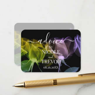 Carte Conseil Personnaliser : Fleurs de radiographie jolies Cons