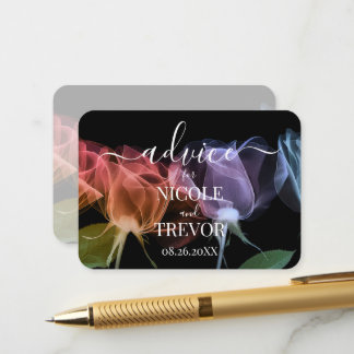 Carte Conseil Personnaliser : Fleurs de radiographie jolies Cons